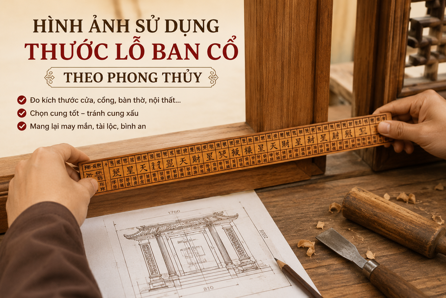 thước lỗ ban