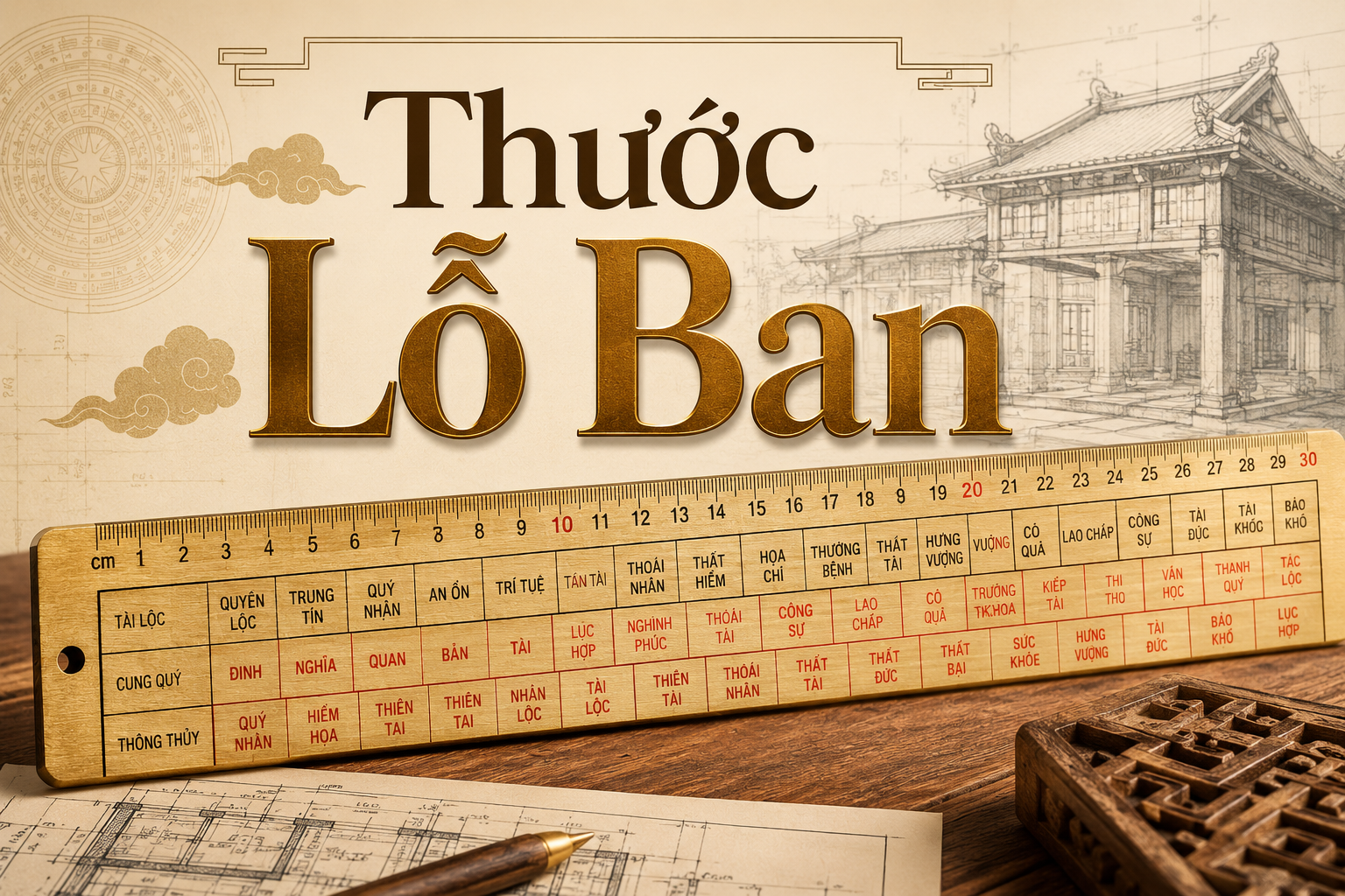 thước lỗ ban