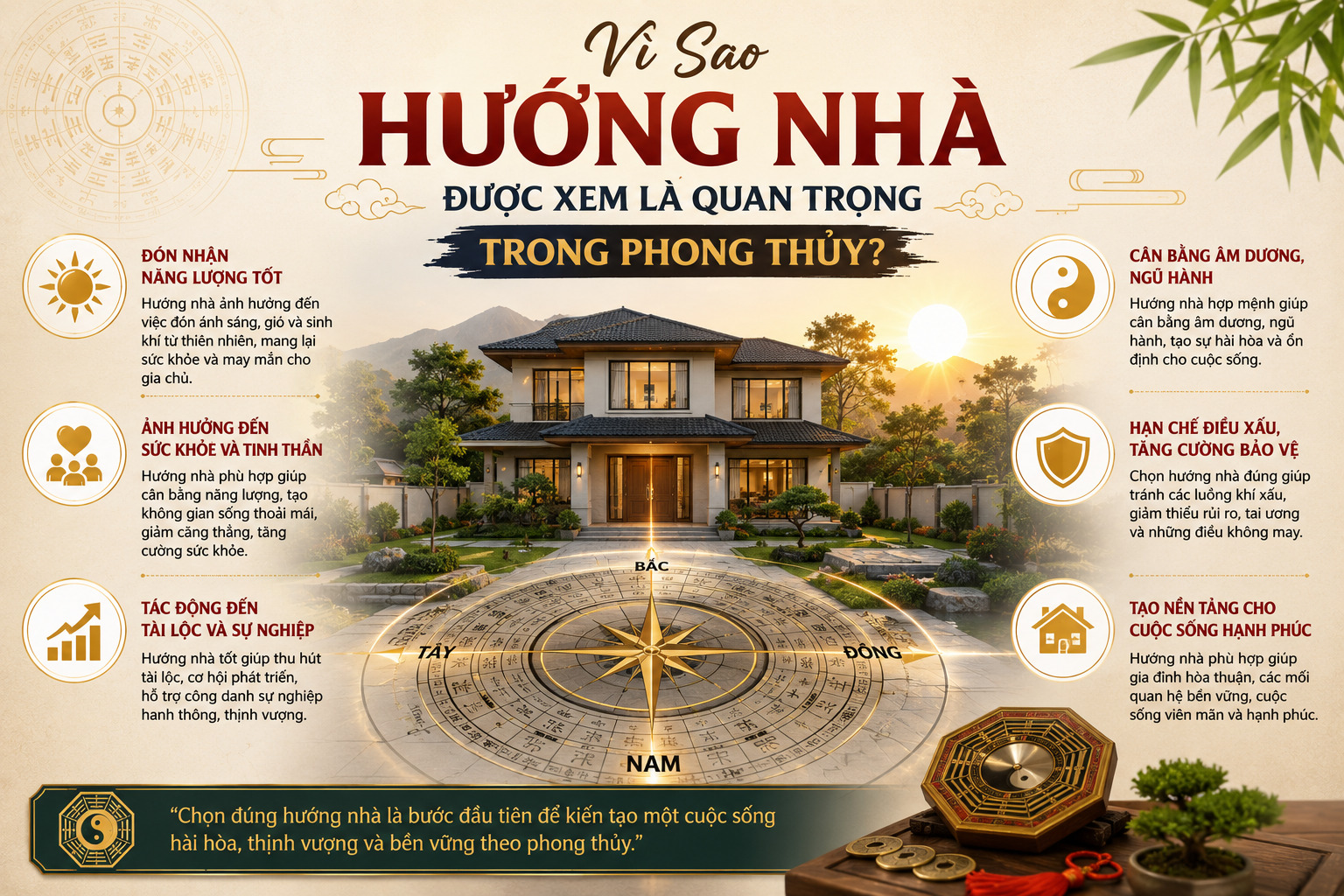 xem hướng nhà